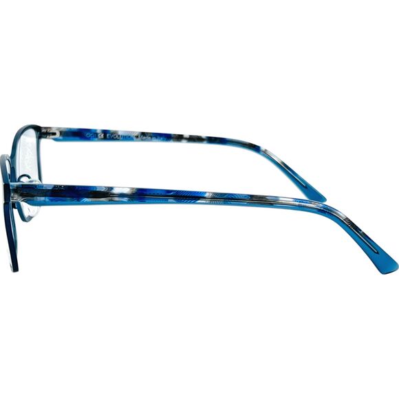OGI Evolution 4326 Womens Metal Eyeglass Frame 2308 Shallow Blues 53-16 Italy main image 4